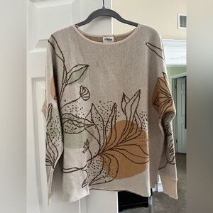 Pulse Beige Knit Sweater NWOT